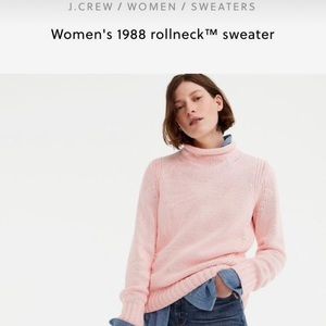 J. Crew Women’s 1988 Rollneck Sweater (S)
